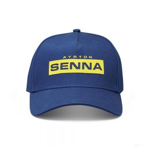 Ayrton Senna Logo Cap - Navy