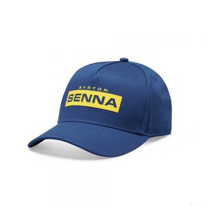 Ayrton Senna Logo Cap - Navy