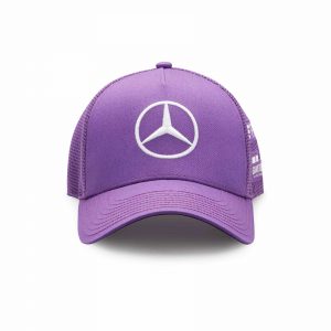 Mercedes AMG Petronas 22 Lewis Hamilton Trucker Cap - Purple