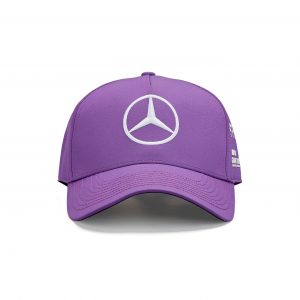 Mercedes AMG Petronas 22 Kids Lewis Hamilton Baseball Cap - Purple