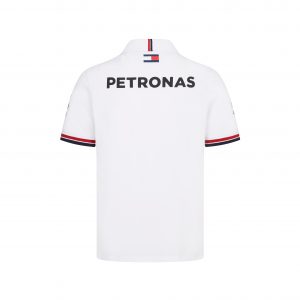 Mercedes AMG Petronas 22 Replica Team Polo - White