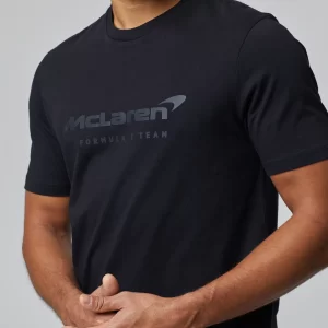 McLaren Castore 22/23 Mens Core Essentials Logo Tee - Black / Black