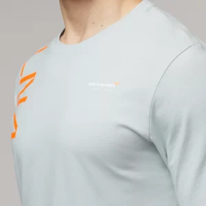 McLaren Castore 22 Lando Norris Core T-Shirt - Storm Grey