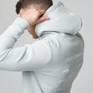 McLaren Castore 22 Mens Neon Pack Hoodie - Storm Grey