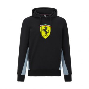 Ferrari Puma 22 Mens Hooded Sweat - Black