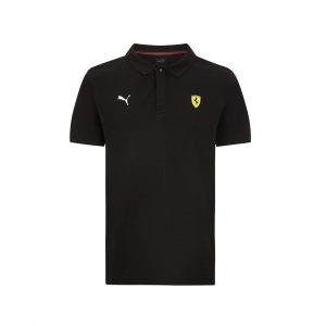 Ferrari Puma 22 Mens Classic Polo - Black