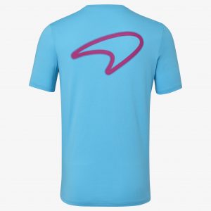 McLaren Castore 22 Mens Miami GP Neon Tee - Vice Blue