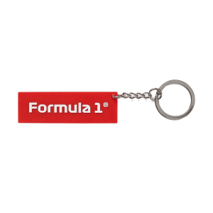 Formula1 F1 Logo Keyring - Red