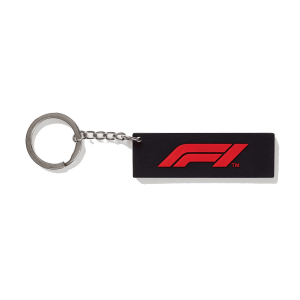 Formula1 F1 Logo Keyring - Black