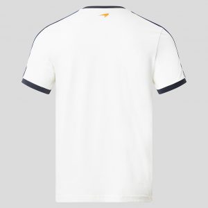 McLaren Gulf 22 Ringer Taped Tee Shirt - Snow White