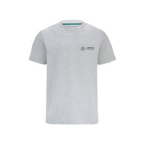 Mercedes AMG Petronas 22/23 Small Logo Tee - Grey