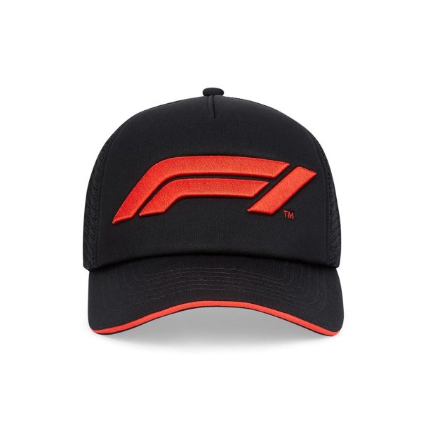 Formula1 F1 Large Logo Trucker Cap - Black - Image 2