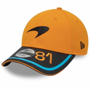 McLaren 23 New Era Replica 9Forty Oscar Piastri Kids Cap - Orange