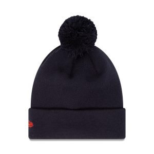 Red Bull Racing New Era 23 Essential Bobble Knit Beanie - Navy