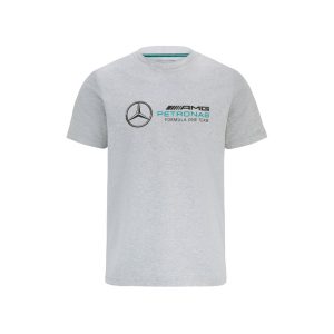 Mercedes AMG Petronas 22/23 Large Logo Tee - Grey