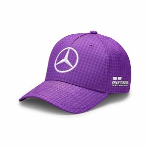 Mercedes AMG Petronas 23 Lewis Hamilton Driver Cap - Purple