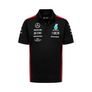 Mercedes AMG Petronas 23 Replica Team Polo - Black