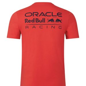 Red Bull Racing Castore 23 Core Essential Mono Tee - Flame Scarlet