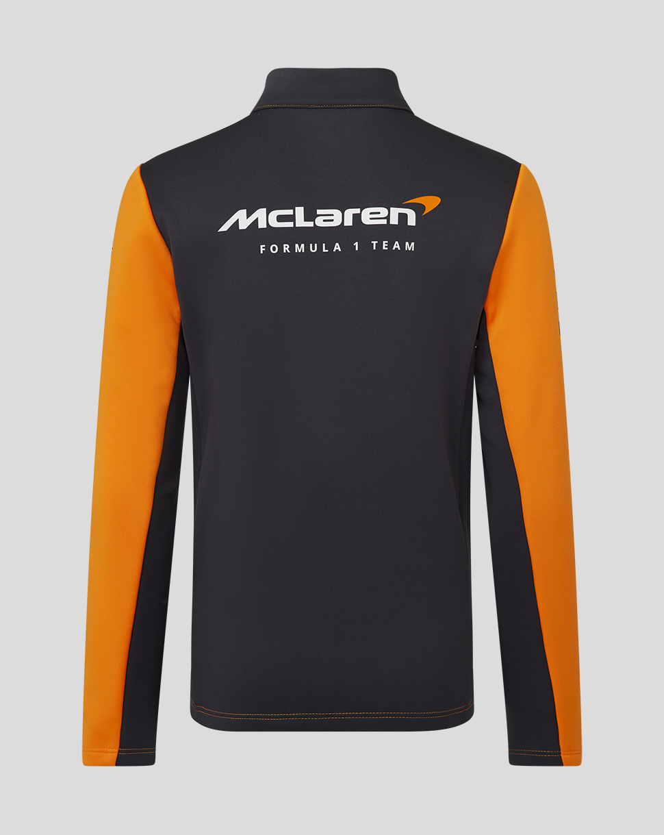 McLaren Castore 23 Replica Quarter Zip Top – Papaya | Formula Sports