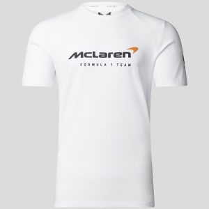 McLaren Castore 23 Mens Lifestyle Tee - White