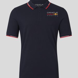 Red Bull Racing Castore 23 Mens Core Essentials Polo - Navy