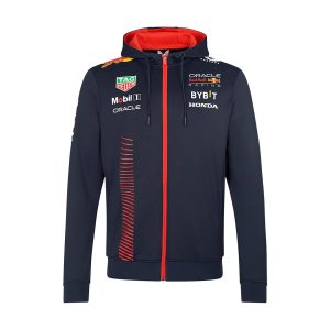 Red Bull Racing F1 Max Verstappen Driver T-Shirt - Exotic Orange/Navy