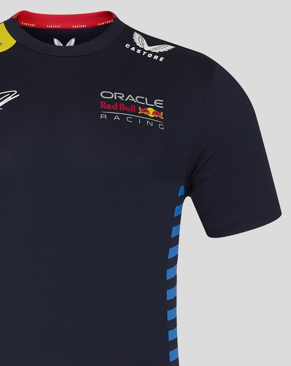 Red Bull Racing Castore 24 Max Verstappen Replica Driver Tee - Image 4