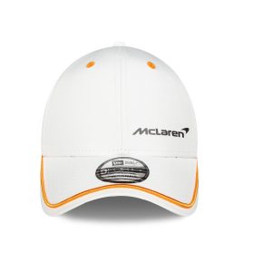 McLaren 24 New Era 9Forty Contrast Piping Cap - White