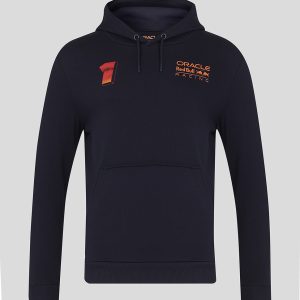 Red Bull Racing Castore 24 Max Verstappen Expression Hoodie - Navy