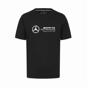 Mercedes AMG Petronas 24 Large Logo Tee - Black