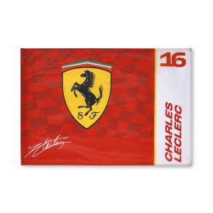Ferrari 24 Charles Leclerc Flag 90x60cm