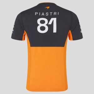 McLaren Castore 24 Oscar Piastri Drivers Set Up T-Shirt - Papaya