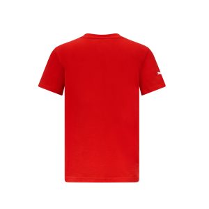 Ferrari Puma 24 Large Shield Tee - Red