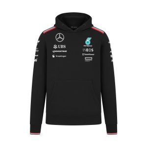 Mercedes AMG Petronas 24 Replica Hoodie - Black