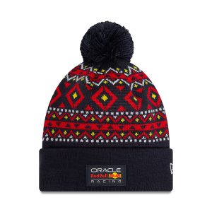 Red Bull Racing New Era 23 Winter Pom Beanie - Navy