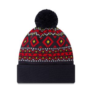 Red Bull Racing New Era 23 Winter Pom Beanie - Navy