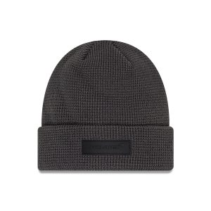 McLaren New Era 24 Waffle Short Cuff Beanie - Dark Grey