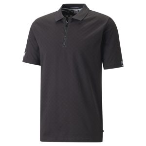 BMW Motorsport Premium Jacquard Polo Shirt - Black