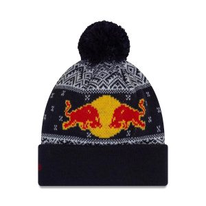 Red Bull Racing New Era 24 Winter Pom Beanie - Navy