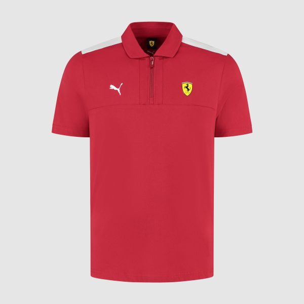 Ferrari Puma 25 Polo Shirt - Red
