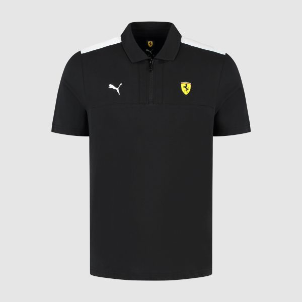 Ferrari Puma 25 Polo Shirt - Black