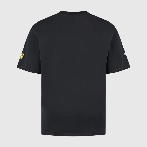 Ferrari Puma 25 Mens Graphic Tee  - Black - Image 2