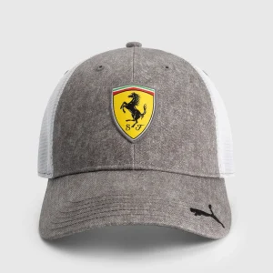Ferrari Puma 25 Trucker Cap - Grey Dawn