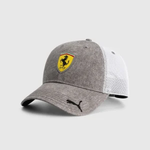 Ferrari Puma 25 Trucker Cap - Grey Dawn