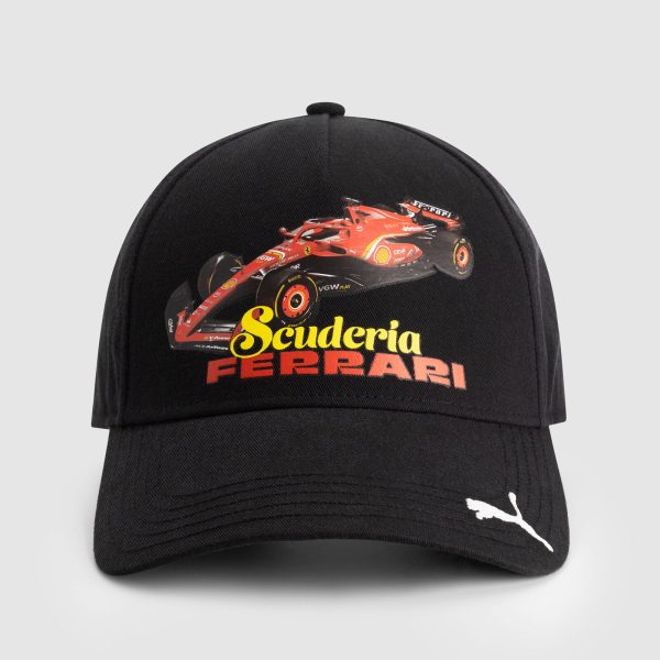 Ferrari Puma 25 Car Graphic Baseball Cap - Image 2