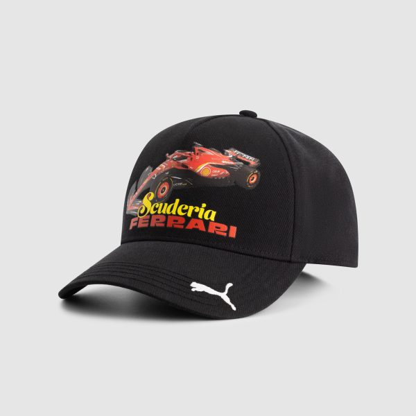 Ferrari Puma 25 Car Graphic Baseball Cap