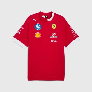 Ferrari Puma 25 Driver's Oversized T-Shirt - Red