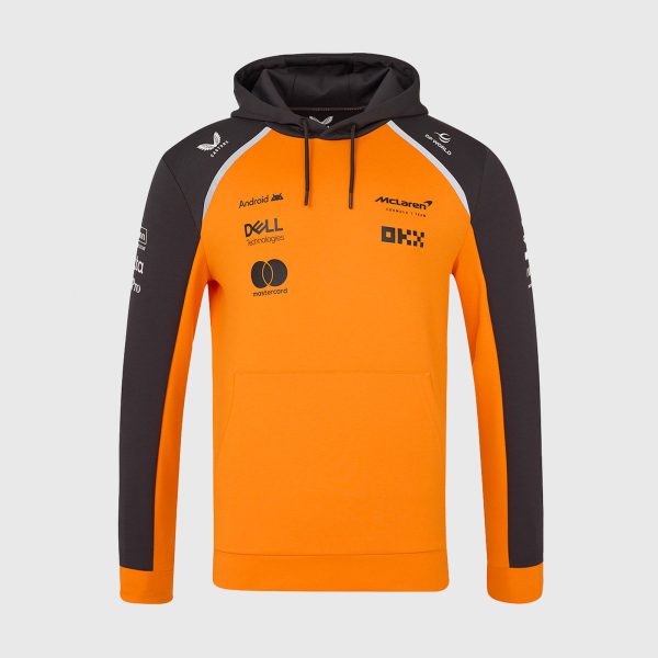 McLaren Castore 25 Team Hoodie - Papaya