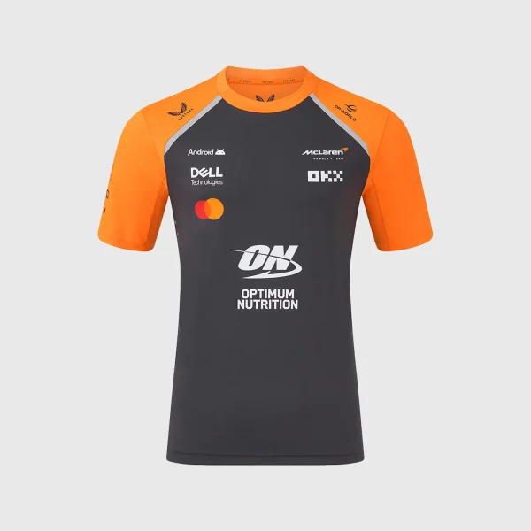 McLaren Castore 25 Team Set Up T-Shirt - Phantom Grey