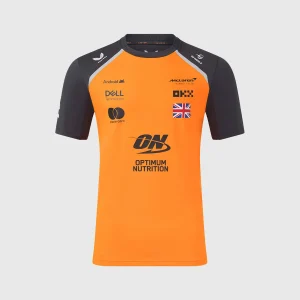 McLaren Castore 25 Lando Norris Drivers Set Up T-Shirt - Papaya